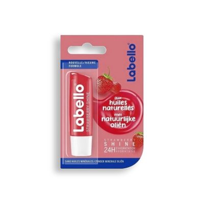 Afbeelding van Labello Lipcare Strawberry Shine 4,8 gram