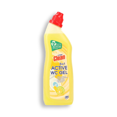 Afbeelding van At Home Clean Toilet Reiniger Active Gel Lemon 750 ml