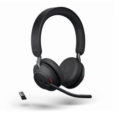 Afbeelding van Jabra Evolve2 65 Bluetooth headset Stereo Noise Cancelling microfoon