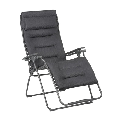 Afbeelding van Lafuma Futura XL Be Comfort Relaxstoel Dark Grey Grijs Relaxstoelen