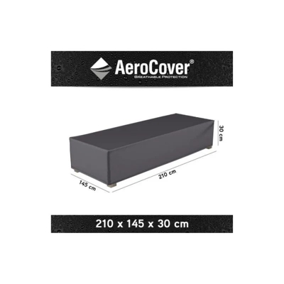 Afbeelding van Loungebedhoes AeroCover Anthracite (210 x 145 30 cm)