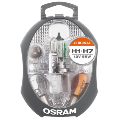 Afbeelding van Osram H1+H7 Set Reservelampen 12V Auto