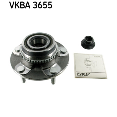 Imagem de SKF VKBA 3655 Kit de rolamento roda com anel sensor do ABS FORD: Transit Mk5 Van, Minibus