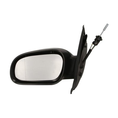 Imagem de Espelho retrovisor Alkar 6164101 esquerda ajuste: por cabo de aço, não esférico para veículo com volante à VOLKSWAGEN: Fox Hatchback