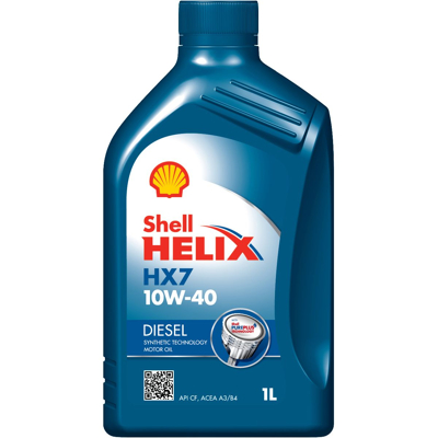 Imagen de Shell Helix HX7 DIESEL 10W 40 1L Aceite de motor 550046646 MERCEDES BENZ: SL Cabrio, Clase C Berlina, E RENAULT: MEGANE 2, CLIO 3
