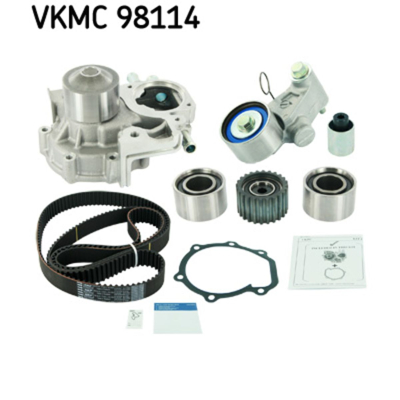 Afbeelding van Skf Distributieriem kit incl.waterpomp VKMC 98114