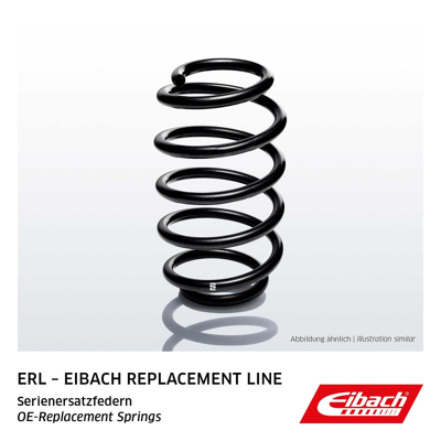 Image de EIBACH R18898 ressort de suspension Essieu arrière Vis à avec diamètre du fil fer constant AUDI: A3 3/5 portes, SKODA: Octavia 3 Schrägheck