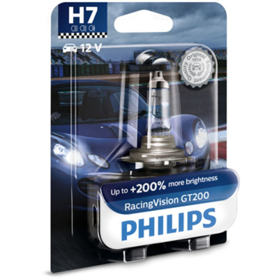 Afbeelding van Philips H7 Halogeen lamp 12V PX26d RacingVision GT200