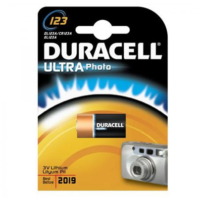 Afbeelding van Duracell pile lithium dl123 ultra 10581