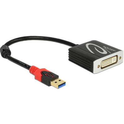 Afbeelding van USB 3.0 adapter naar DVI 0.2 m Delock