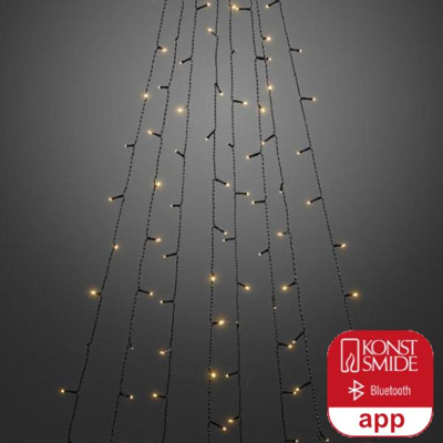 Afbeelding van LED boommantel buiten 560 barnsteen 6522 870 app gestuurd
