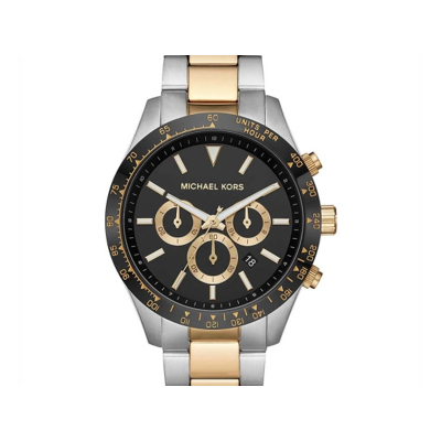 Afbeelding van Michael Kors horloge MK8784 Layton zilverkleurig/goudkleurig