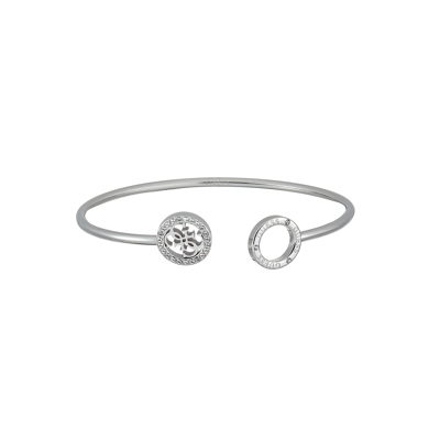 Afbeelding van Guess Equilibre Armband silvercoloured, Dames, Maat: Small, Silver coloured