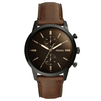 Obrázok používateľa Fossil 44MM Townsman Chronografické hodinky, Pánsky, Veľkosť: One Size, Braun