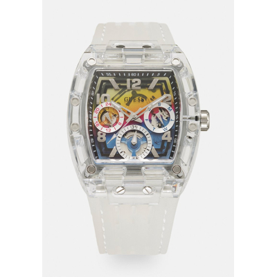 Afbeelding van GUESS heren Phoenix horloge GW0499G3 in de kleur Zilver