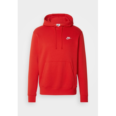 Abbildung von Nike Sportswear CLUB Hoodie Kapuzenpullover, Herren, Größe: Large, University red/white