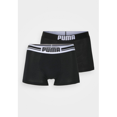 Afbeelding van 2 x Puma Boxershort Placed Logo Zwart maat S