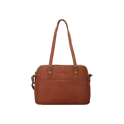 Immagine di The Chesterfield Brand Leather Shoulder Bag Cognac Barcelona