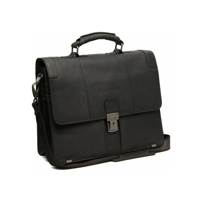 Immagine di The Chesterfield Brand Leather Briefcase Black Stuttgart