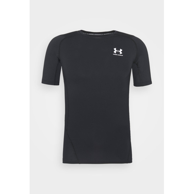 Abbildung von Under Armour Heatgear T Shirt Herren Schwarz, Weiß, Größe XXL