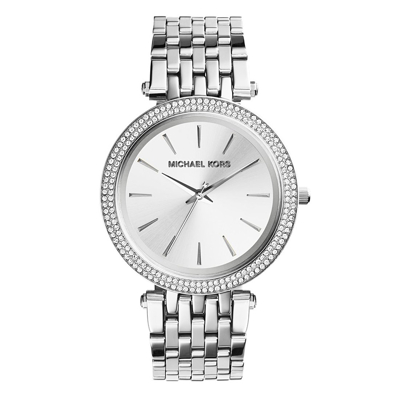 Afbeelding van Michael Kors dames Darci horloge MK3190 in de kleur Zilver