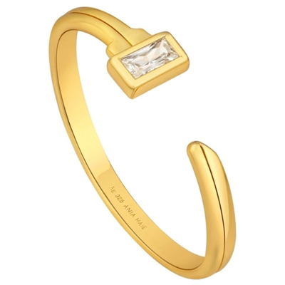 Afbeelding van Ania Haie Ring goldcoloured, Dames, Maat: One Size, Gold coloured