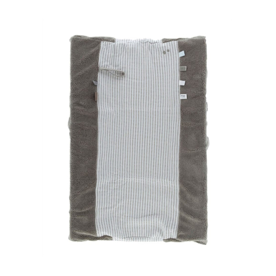 Afbeelding van Snoozebaby ORGANIC Kleedkussenhoes Happy Dressing (45 x 70cm) Warm Brown