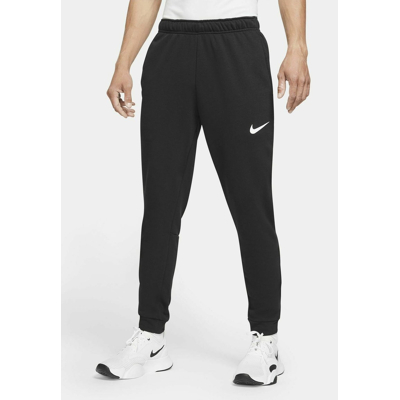 Abbildung von Nike Dri Fit Tapered Trainingshose Herren Schwarz, Weiß, Größe XXL
