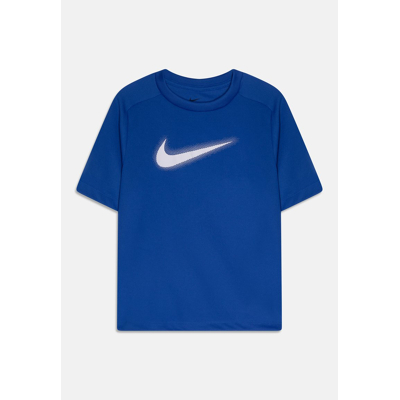 Abbildung von Nike Dri Fit Graphic T Shirt Jungen Blau, Weiß, Größe S