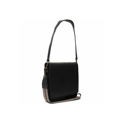 Image de The Chesterfield Brand Leather Shoulder Bag Black Osuna