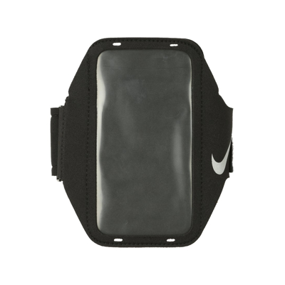Abbildung von Nike Lean Smartphone Laufarmband Schwarz, Dunkelgrau