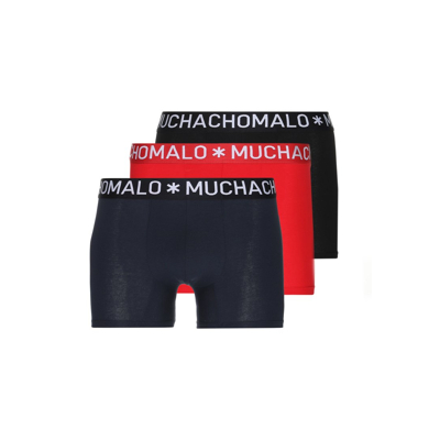 Afbeelding van Muchachomalo Boxershorts 3 Pack 1322 maat XXL met Body fit Pasvorm Katoen Suitable Herenkleding