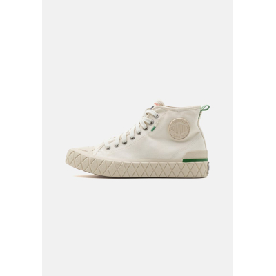 Afbeelding van Palladium ACE Chukka Unisex Sneakers hoog, Maat: 41, Cream white Katoen