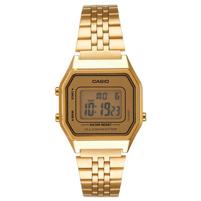 Afbeelding van Casio Collection LA680WEGA 9ER horloges horloge Goudkleur