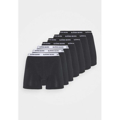 Abbildung von Björn Borg Solid Sammy 7 PACK Panties, Herren, Größe: Small, Black