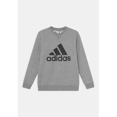 Abbildung von adidas Performance Unisex Sweatshirt für Kinder, Größe: 176, Medium grey heather/black