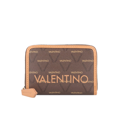Afbeelding van Valentino Bags Liuto Portemonnee, Dames, Maat: One Size, Brown