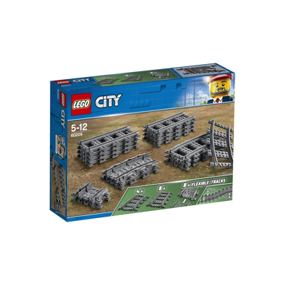 Afbeelding van LEGO City Treinrails 60205