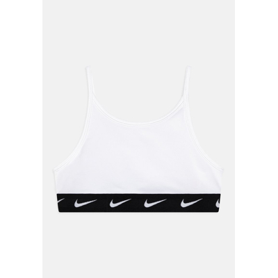 Abbildung von Nike Dri Fit Big Kids Sport BH Mädchen Weiß, Schwarz, Größe L