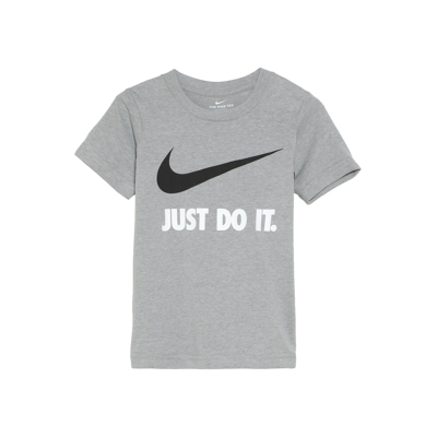 Billede af Nike Sportswear TEE Tshirts print til børn, Størrelse: 116/122, Dark grey heather/white