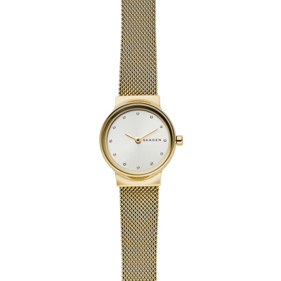 Afbeelding van Skagen Freja Horloge goldcoloured, Dames, Maat: One Size, Gold coloured