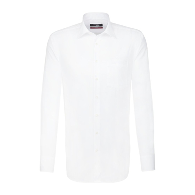 Afbeelding van Seidensticker Overhemd M7 Modern Mouwlengte 7 wit extra lange mouwen effen