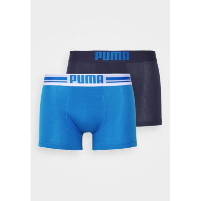 Afbeelding van 2 x Puma Boxershort Placed Logo Blauw maat M