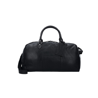 Image de The Chesterfield Brand Leather Weekend Bag Black Liam