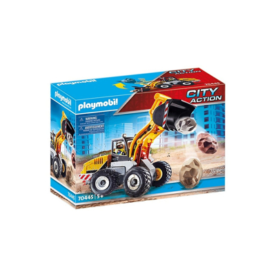 Afbeelding van Playmobil CITY Action Wiellader Speelgoed voor kinderen, Maat: One Size, Multicolor
