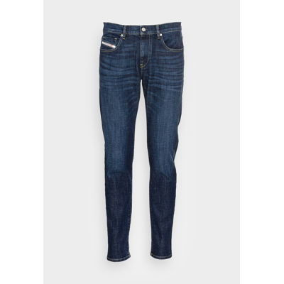 Afbeelding van Diesel jeans heren 5 pocket model slim fit donkerblauw effen 30/34