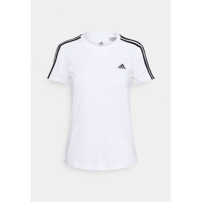 Abbildung von adidas Sportswear Tshirt print, Damen, Größe: XXL, White/black