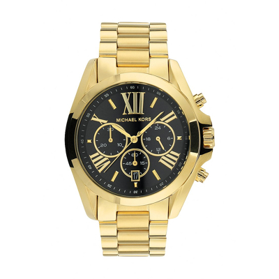 Afbeelding van Michael Kors dames Bradshaw horloge MK5739 in de kleur Goud