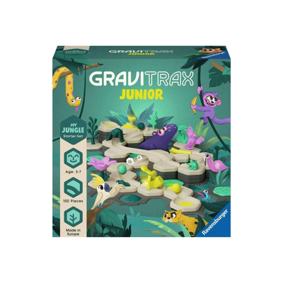 Abbildung von Ravensburger Gravitrax Junior Starter SET L Jungle Spielzeug für Kinder, Größe: One Size, Mehrfarbig
