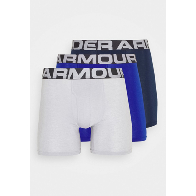 Abbildung von Under Armour Charged Cotton 6in Boxer Short 3er Pack Herren Schwarz, Weiß, Größe M